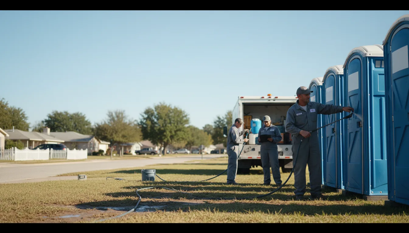Long-Term Portable Toilet Rental in Aberdeen, MS near me